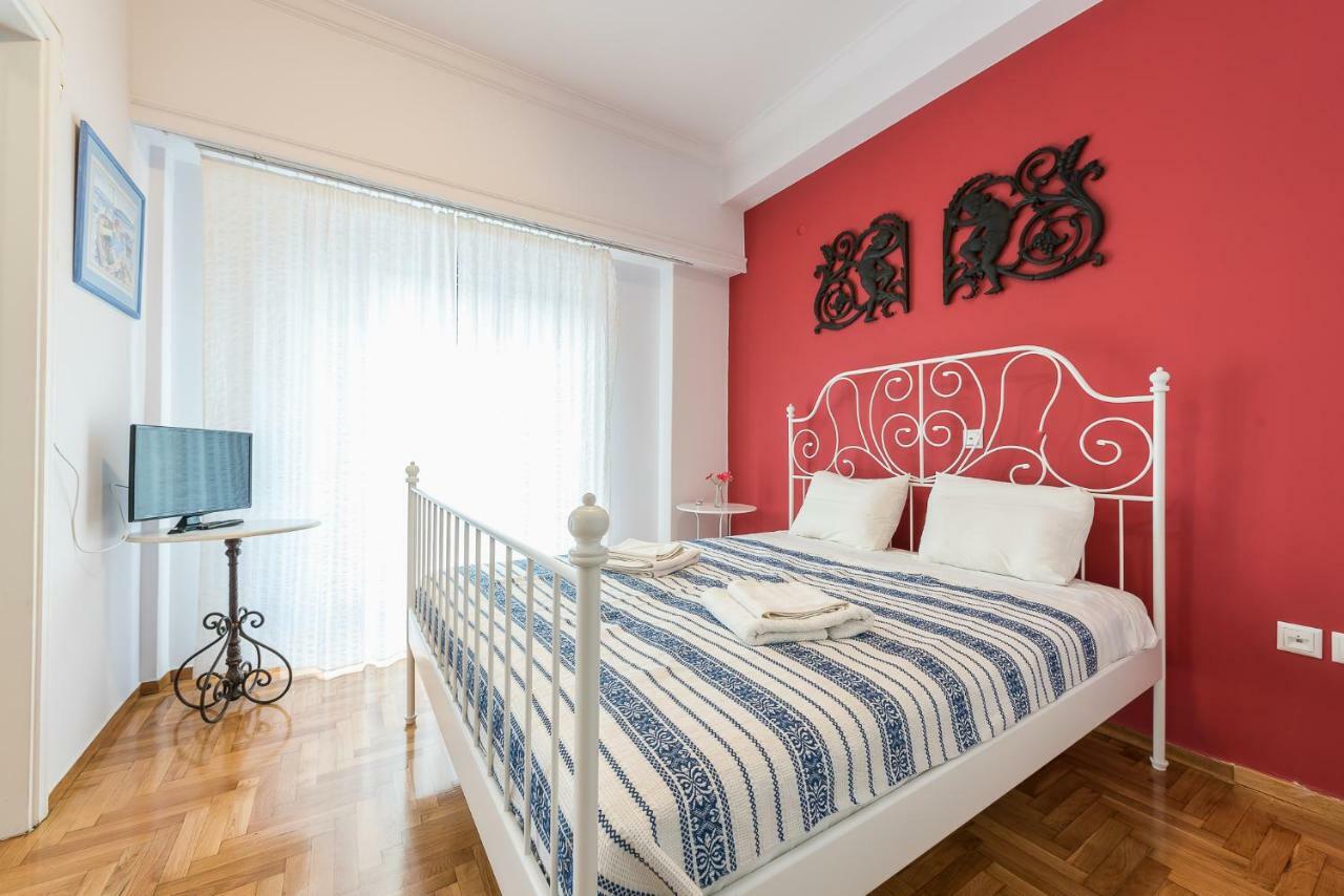 Athens Centre Flat 2 Min. From Evangelismos Metro Exteriör bild