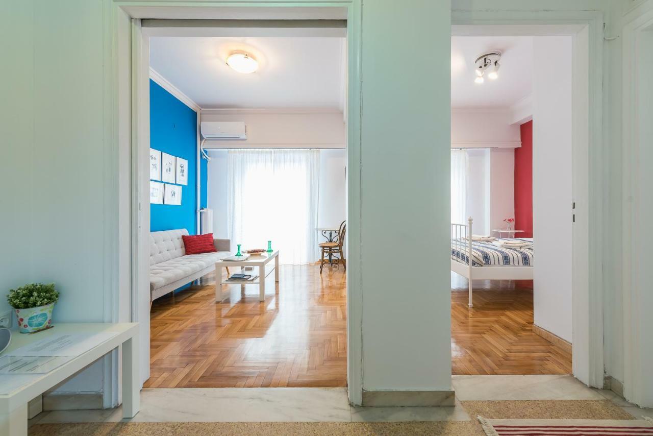 Athens Centre Flat 2 Min. From Evangelismos Metro Exteriör bild