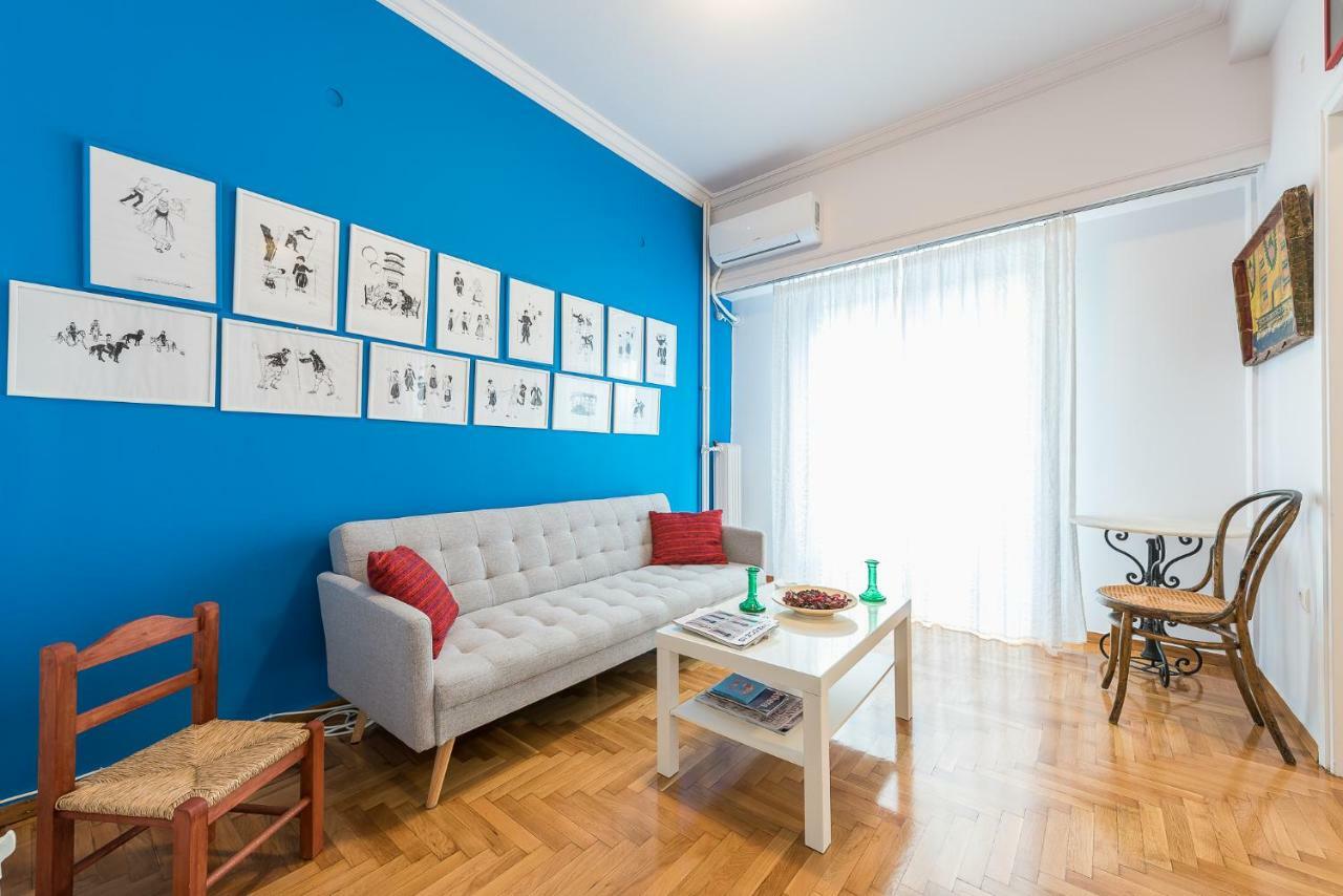 Athens Centre Flat 2 Min. From Evangelismos Metro Exteriör bild