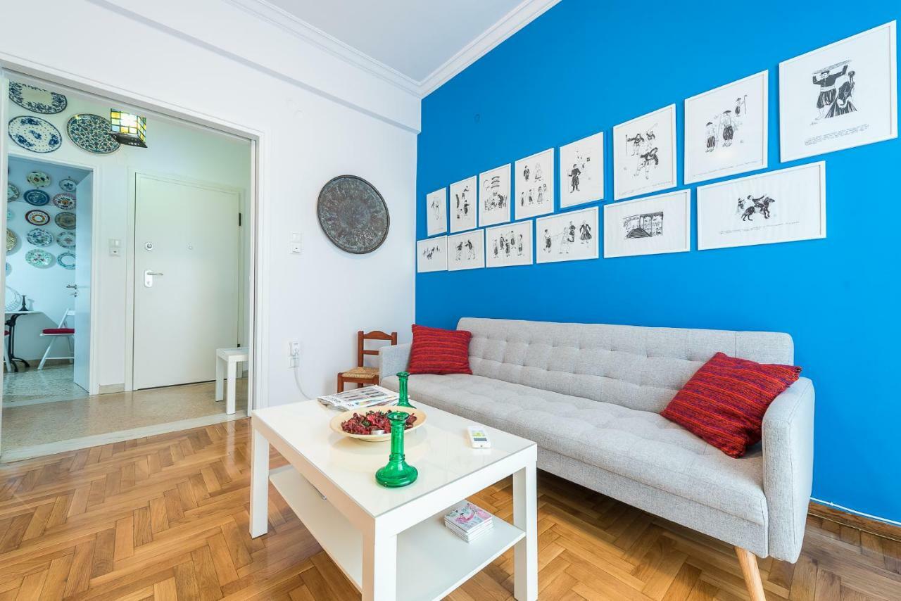 Athens Centre Flat 2 Min. From Evangelismos Metro Exteriör bild