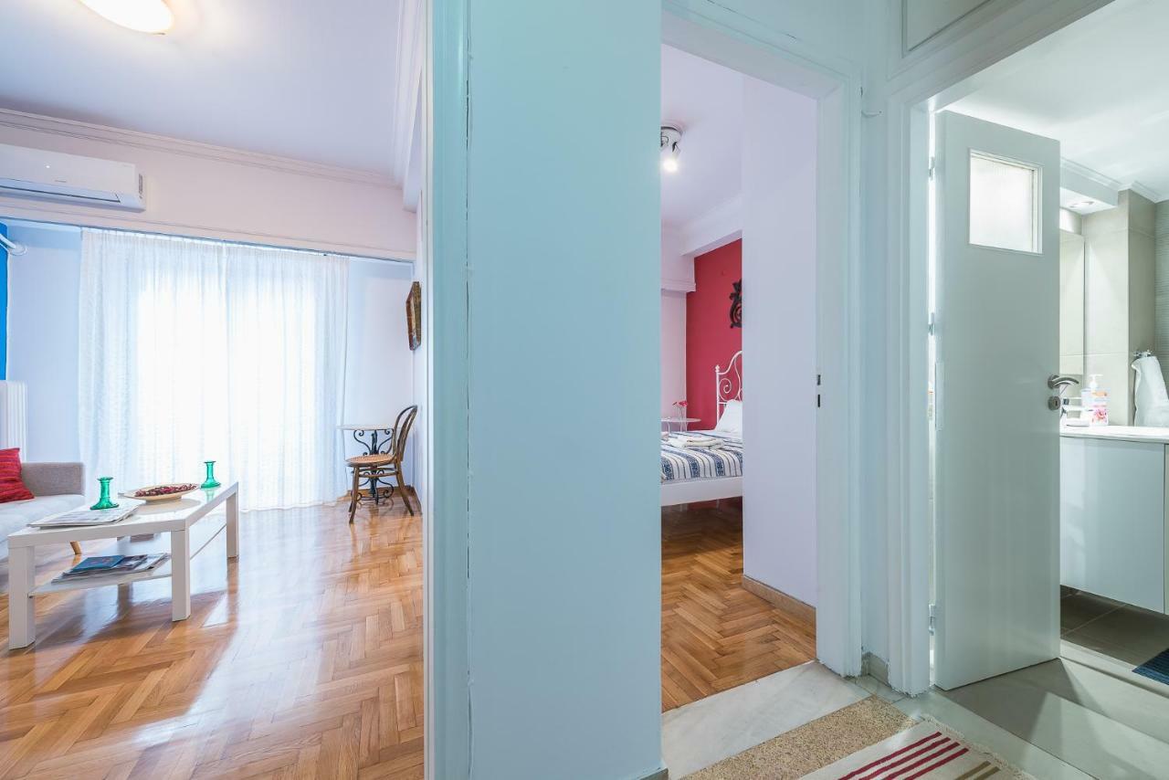 Athens Centre Flat 2 Min. From Evangelismos Metro Exteriör bild
