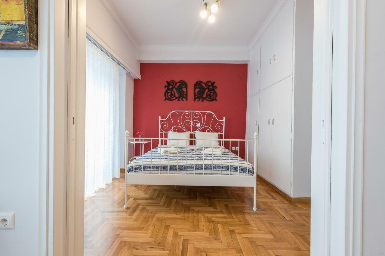 Athens Centre Flat 2 Min. From Evangelismos Metro Exteriör bild