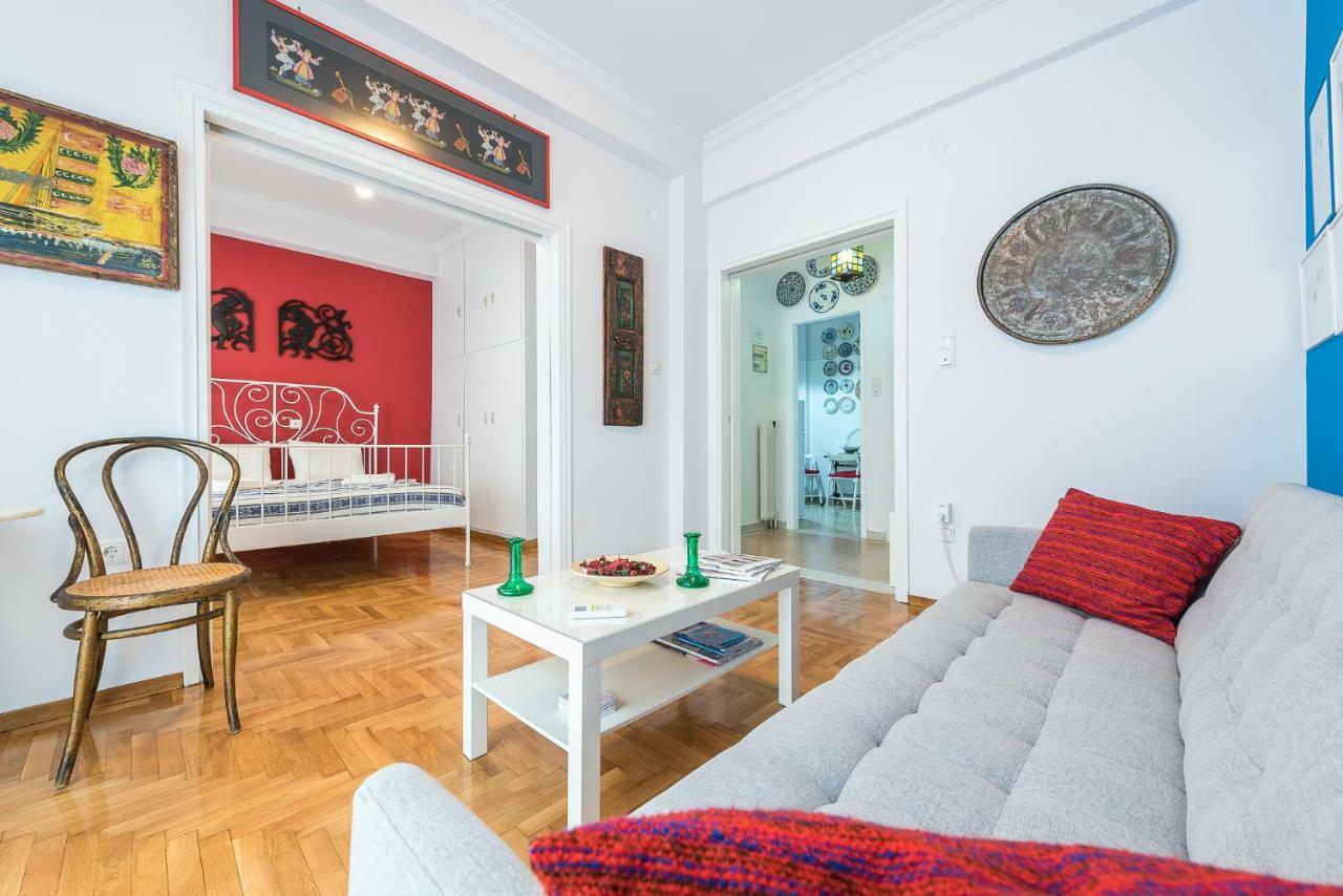 Athens Centre Flat 2 Min. From Evangelismos Metro Exteriör bild