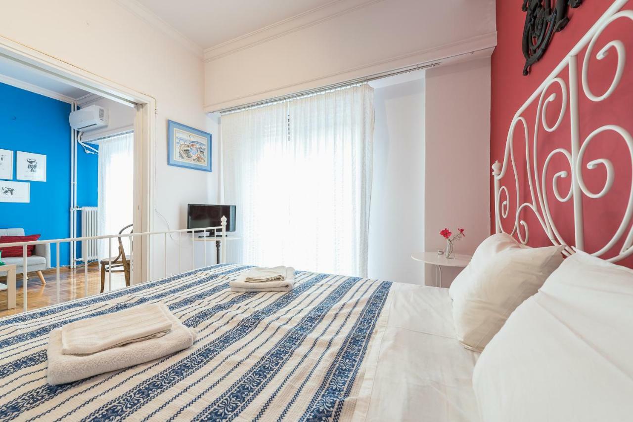 Athens Centre Flat 2 Min. From Evangelismos Metro Exteriör bild