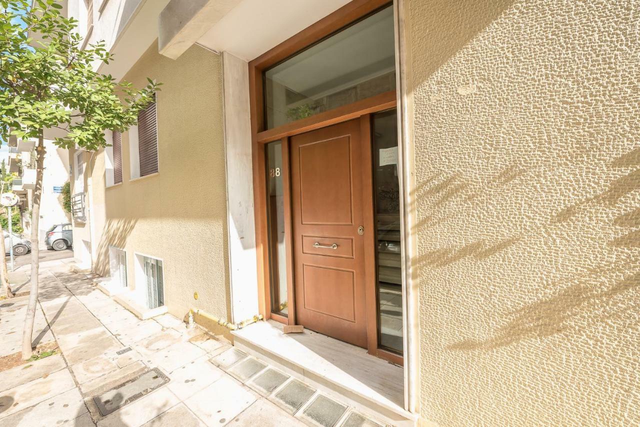 Athens Centre Flat 2 Min. From Evangelismos Metro Exteriör bild